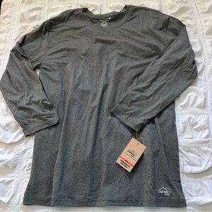 Men’s Gray Long Sleeve Size XL